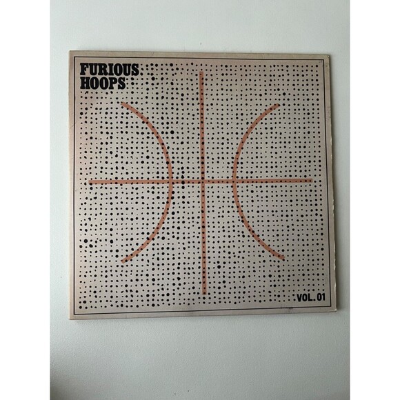 Furious Hoops Vol 1 LP Orange Vinyl 2015 FH 023 EX + Booklet + Sticker Numbered
